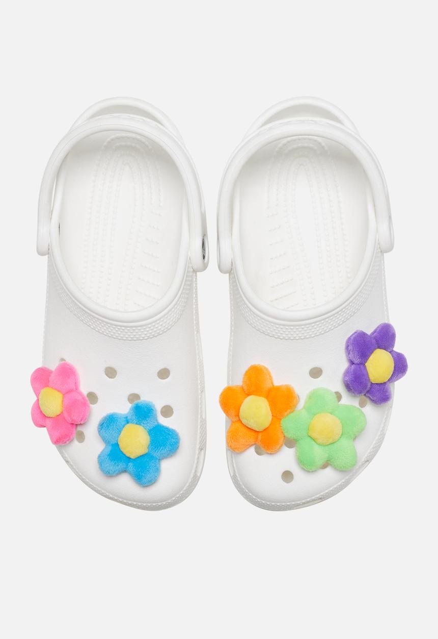 Crocs - Plush Flower Power 5 Pack jibbitz - multi