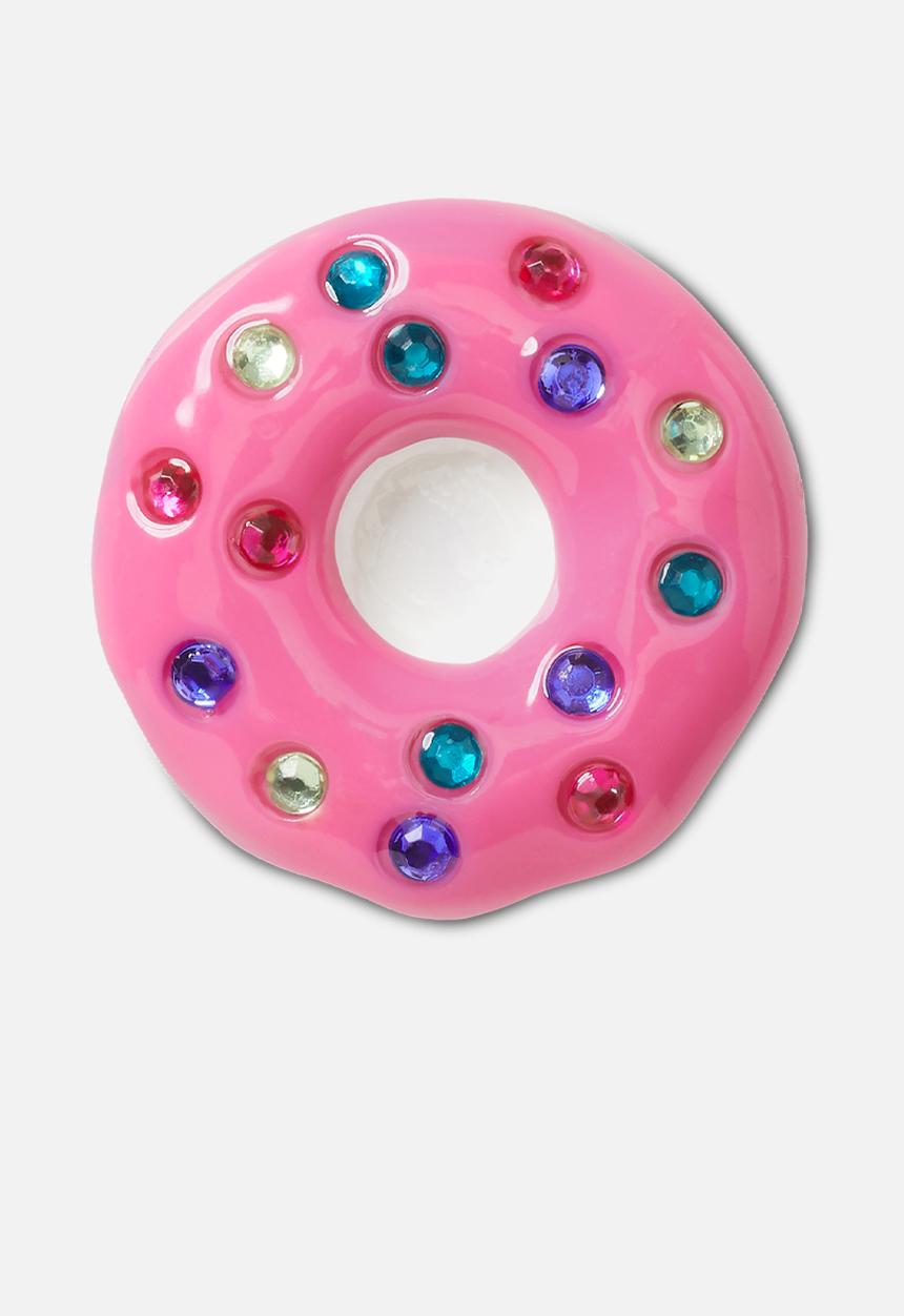 Crocs - Encrusted Donut  Loose jibbitz - pink