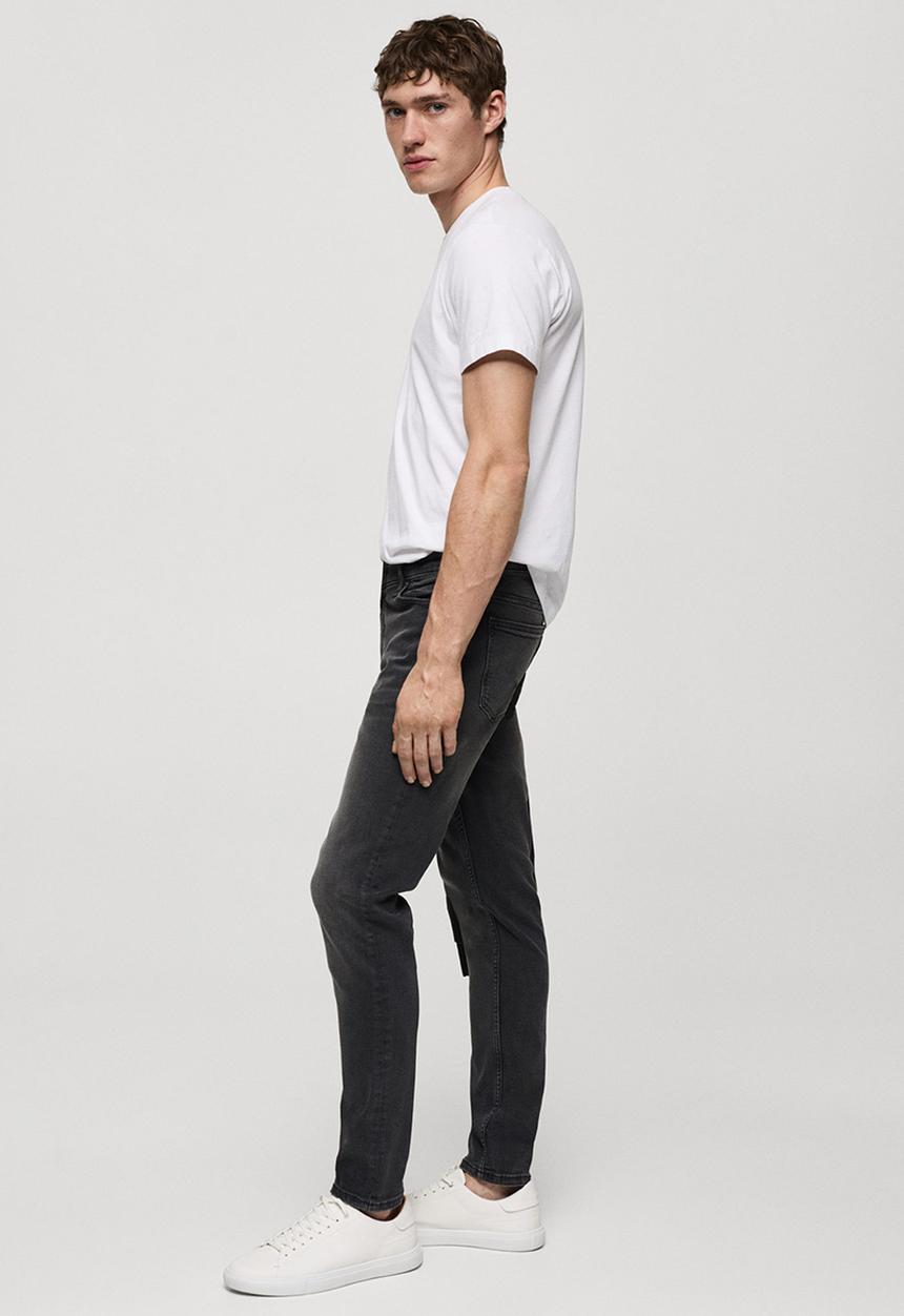 MANGO - Jeans jude -dark denim grey