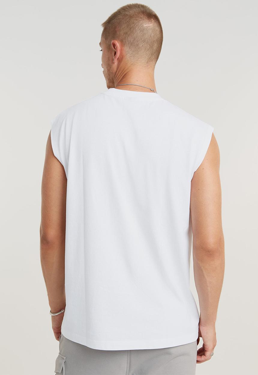 G-STAR - Boxy r t s\lDry jersey o - white