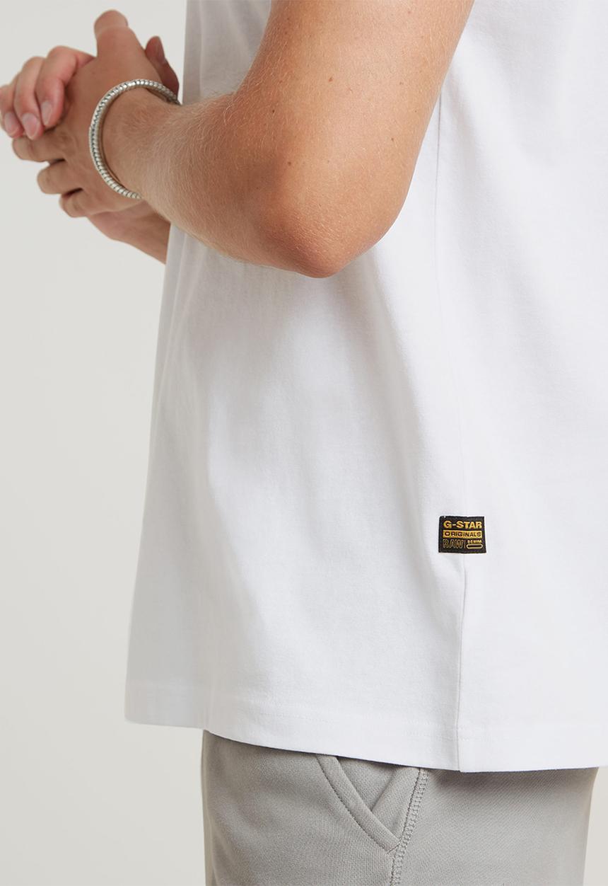 G-STAR - Boxy r t s\lDry jersey o - white