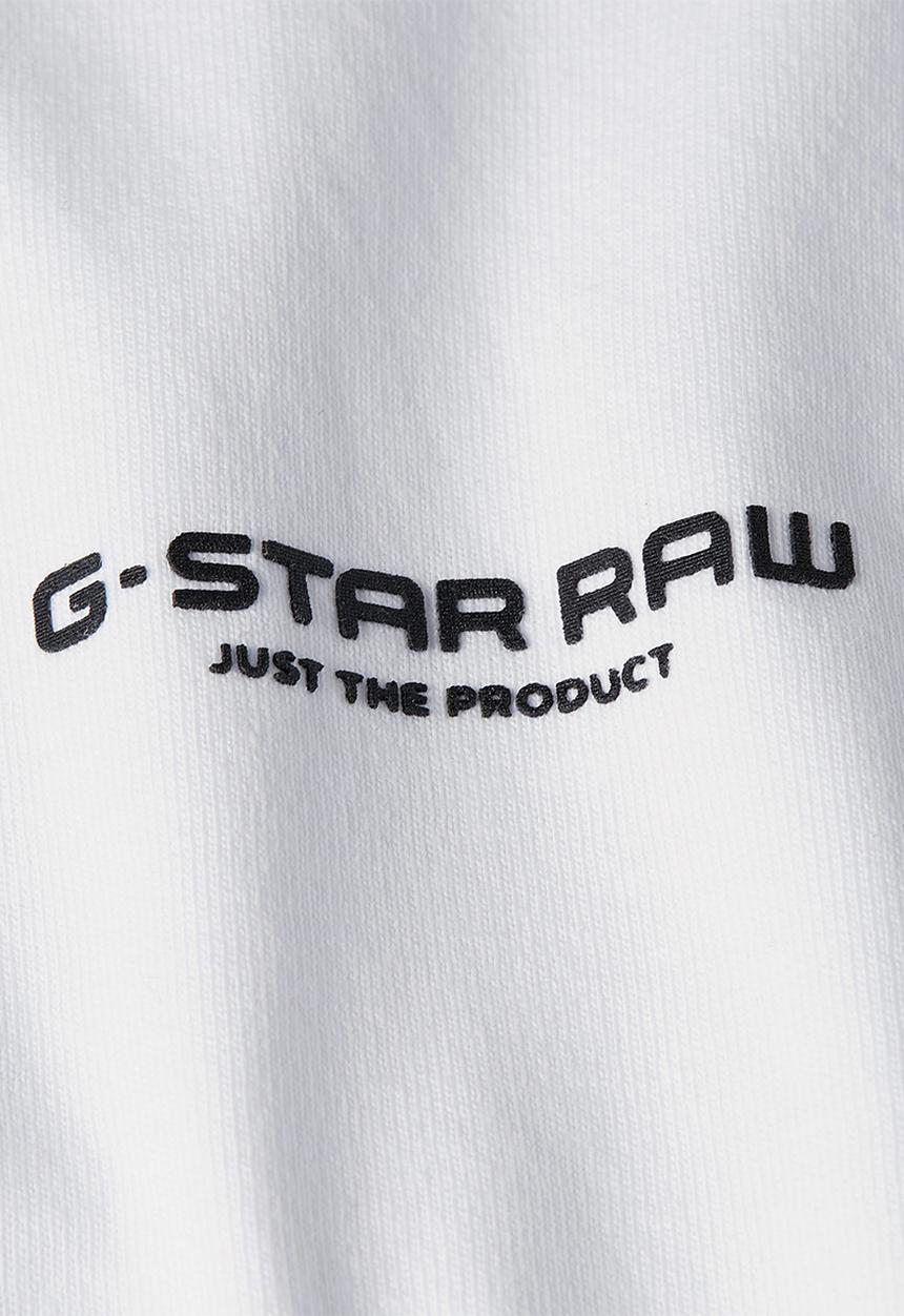 G-STAR - Boxy r t s\lDry jersey o - white