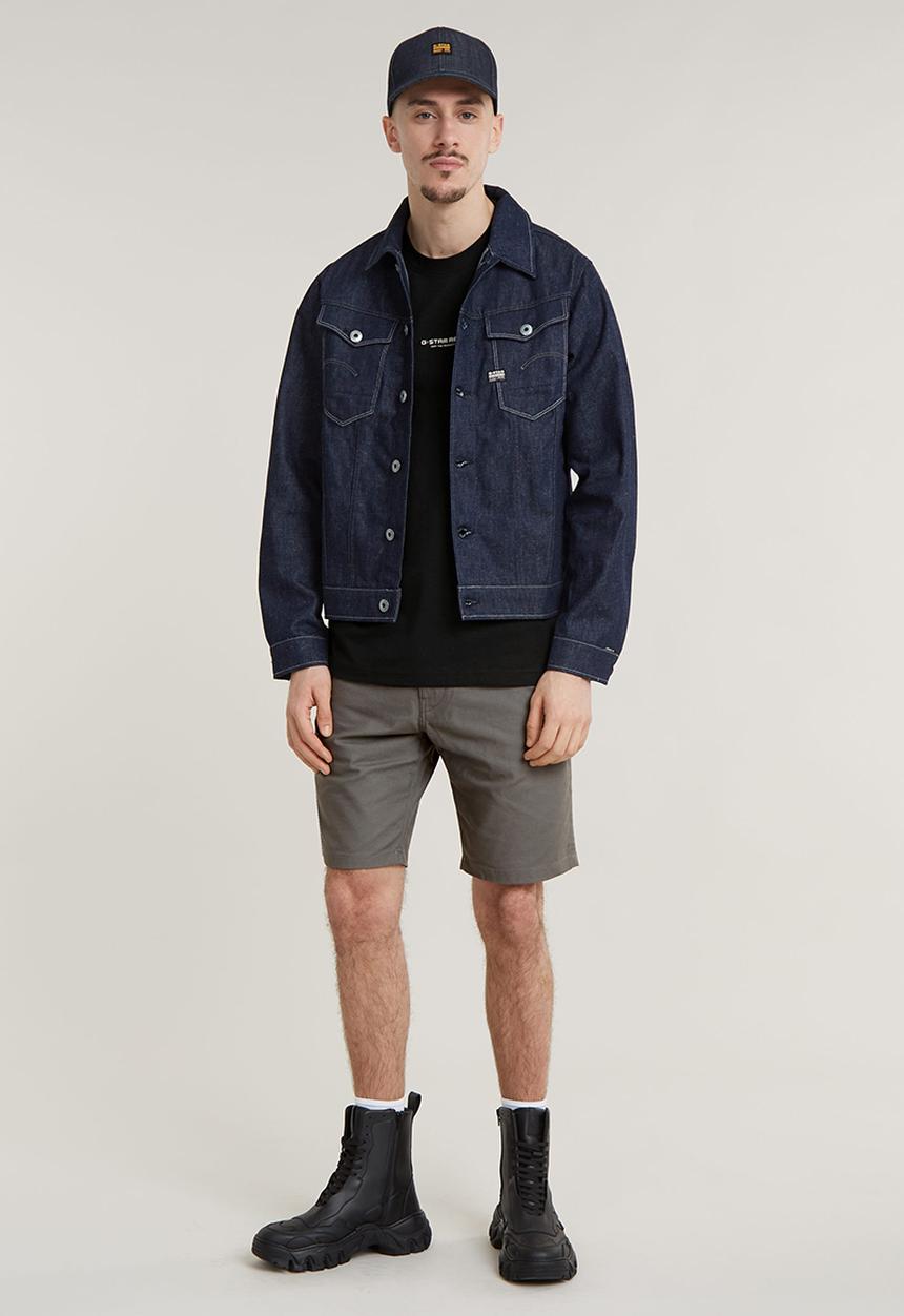 G-STAR - Boxy r t s\l Dry jersey o - dk black