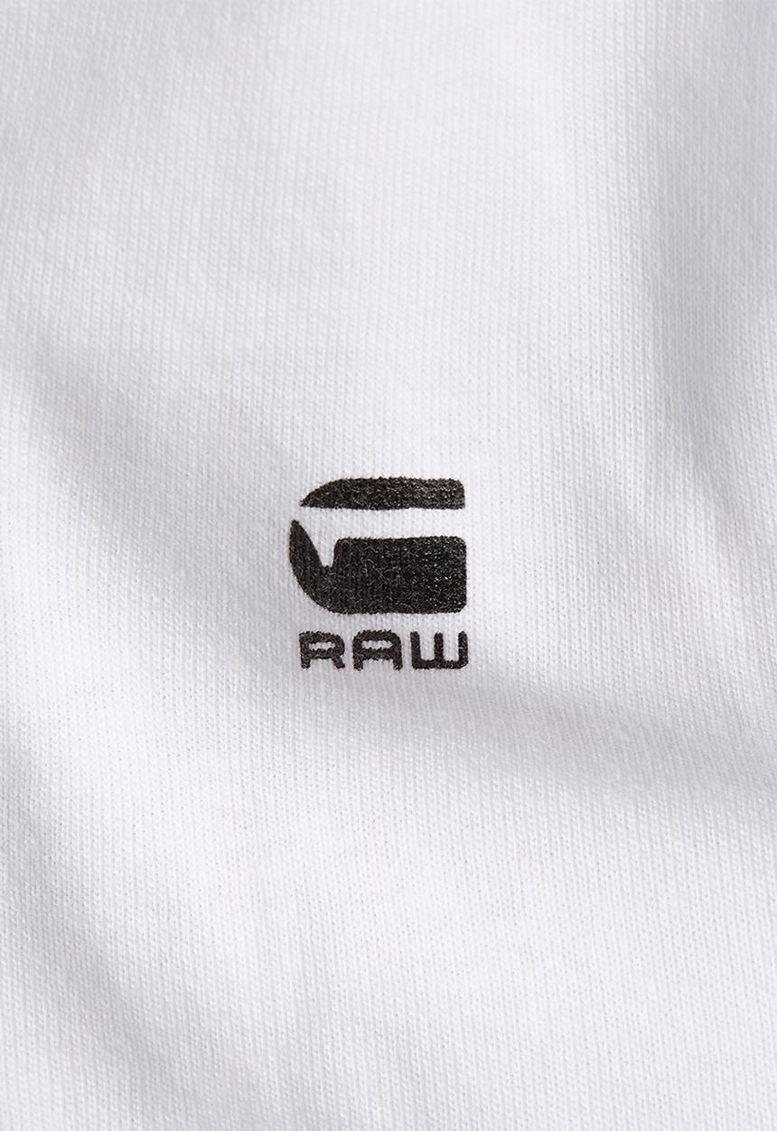 G-STAR - RAW painted back gr r t Dry jersey o - white