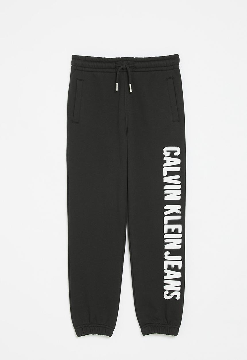 Calvin Klein - Trackpants side logo - black