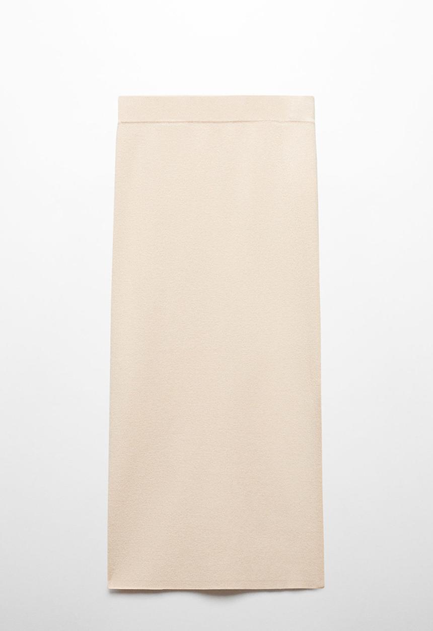 MANGO - Skirt nora - light beige