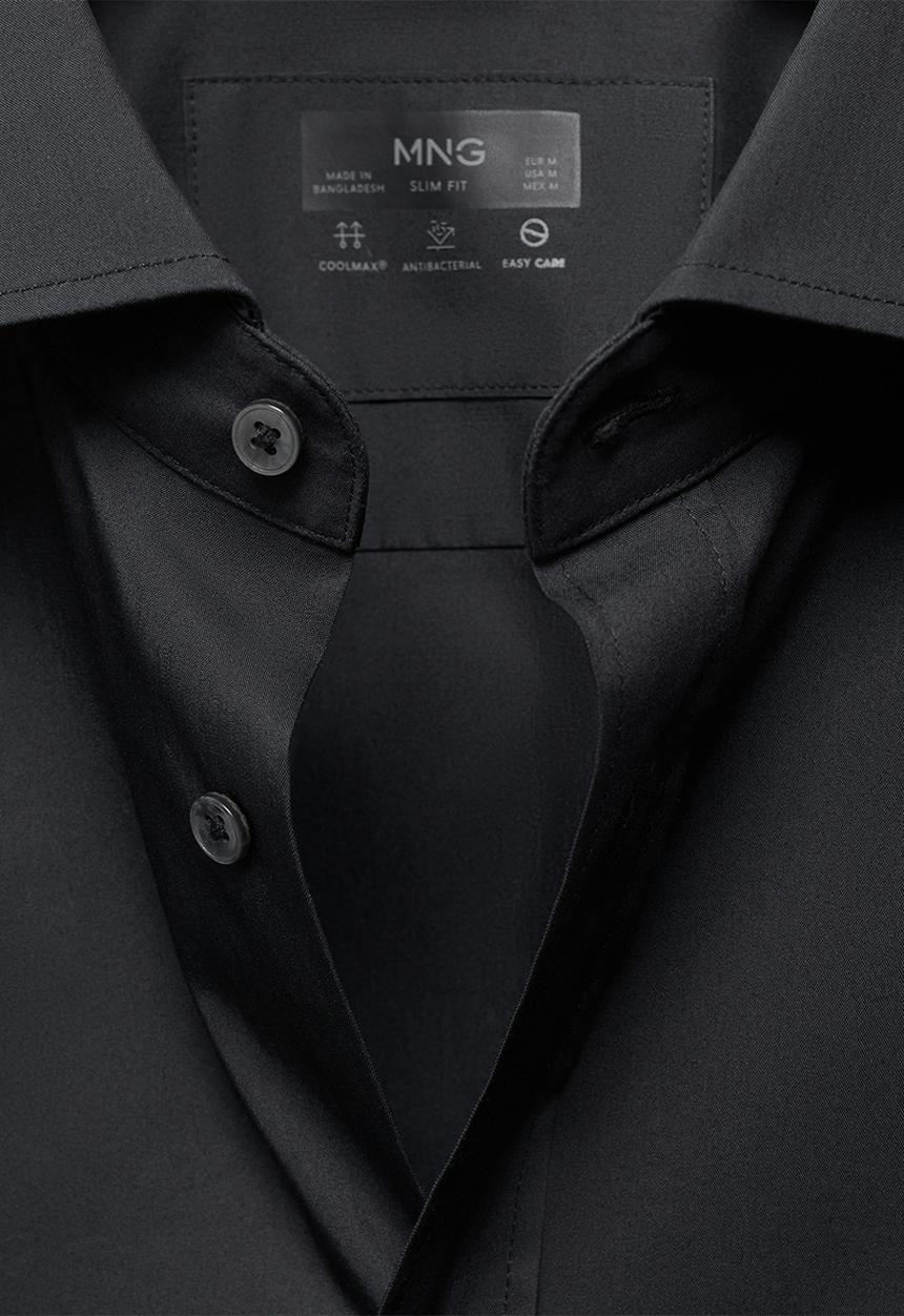 MANGO - SHIRT PALMAR-BLACK