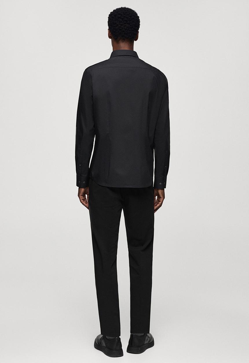 MANGO - SHIRT PALMAR-BLACK
