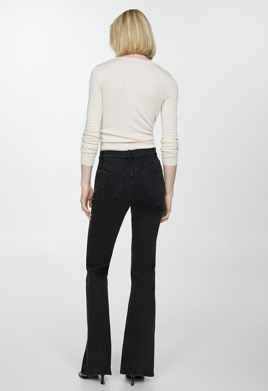 MANGO - Jeans violeta - open-gray