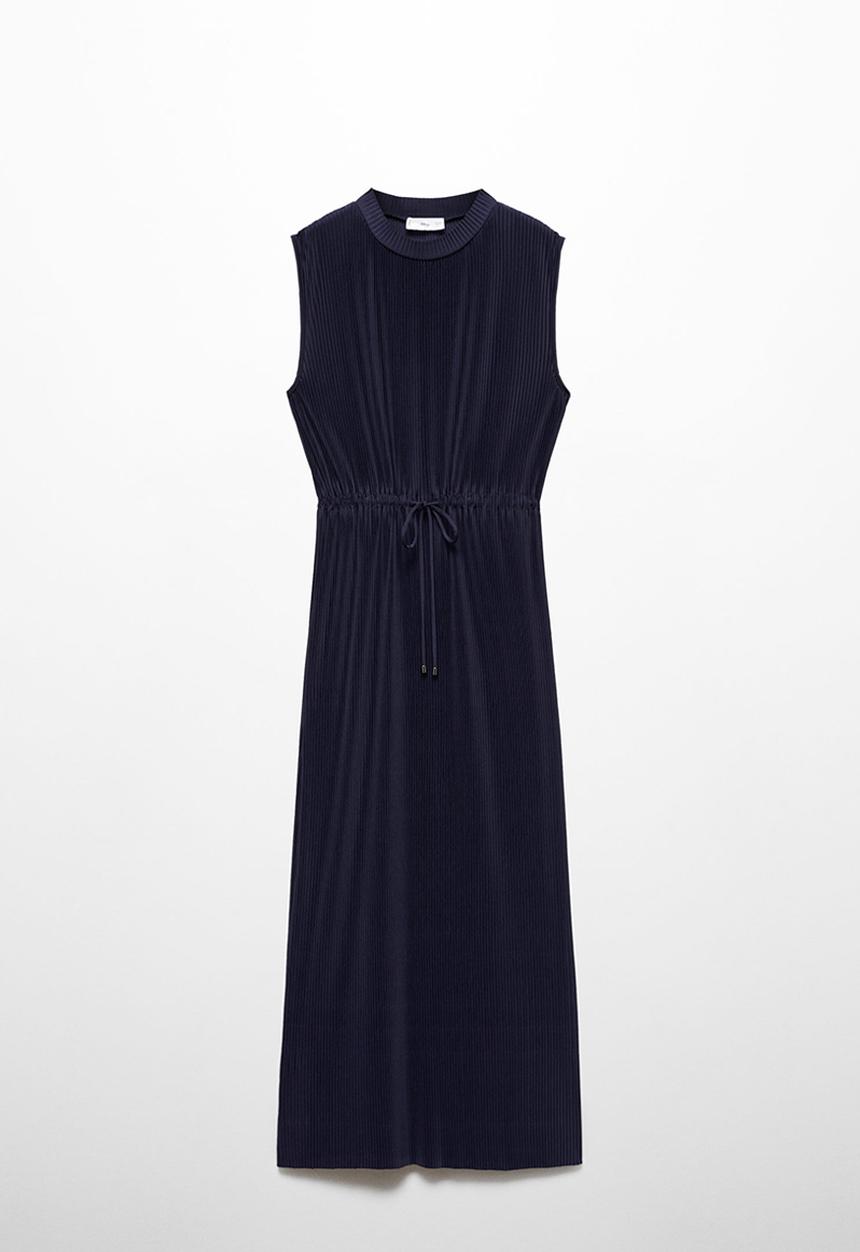 MANGO - Dress forest-a - dark blue