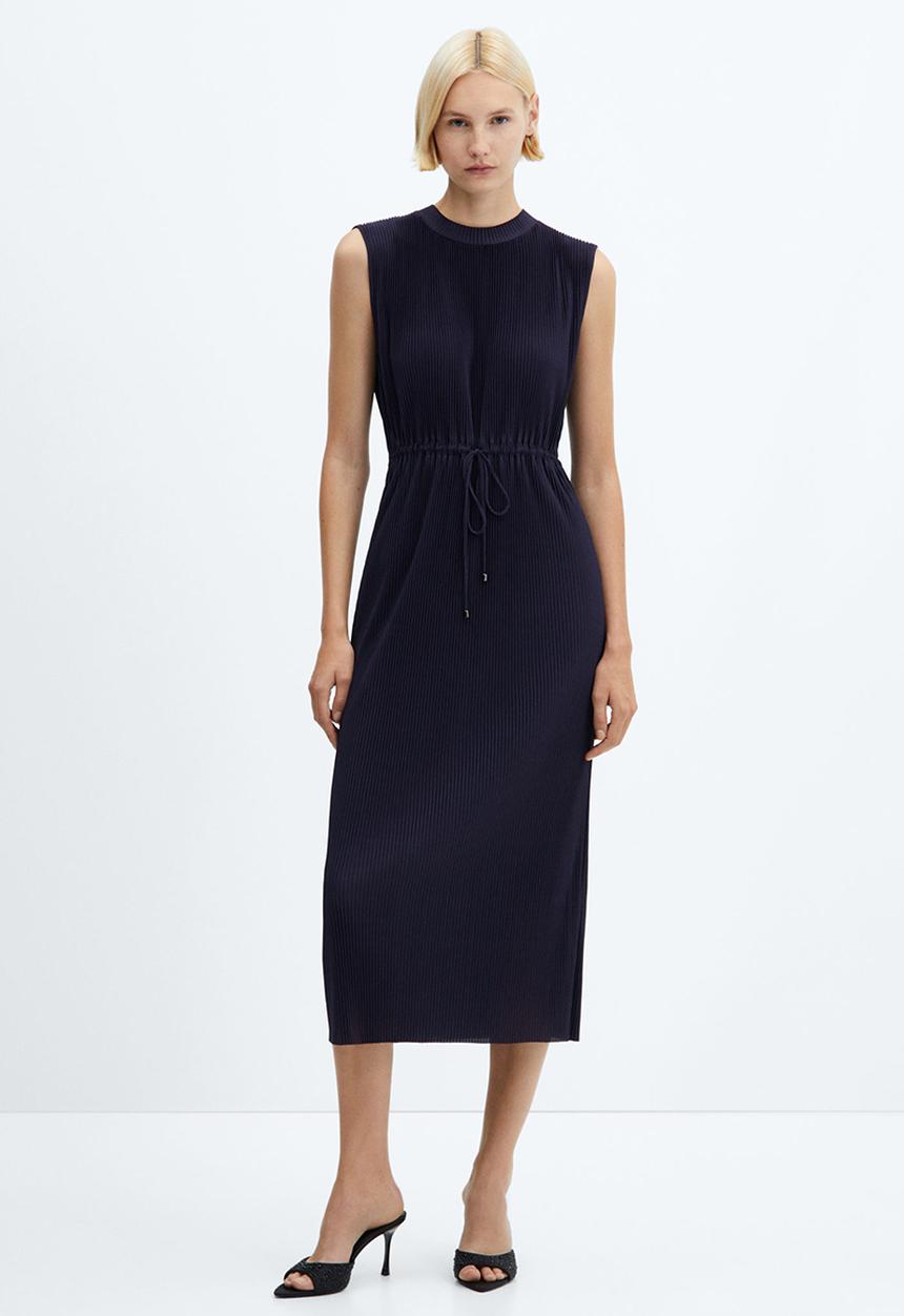 MANGO - Dress forest-a - dark blue