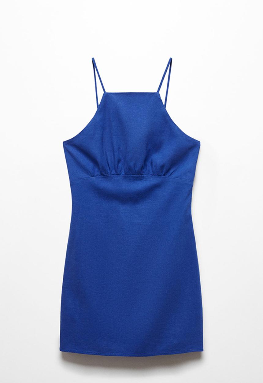 MANGO - Dress susic-h - medium blue