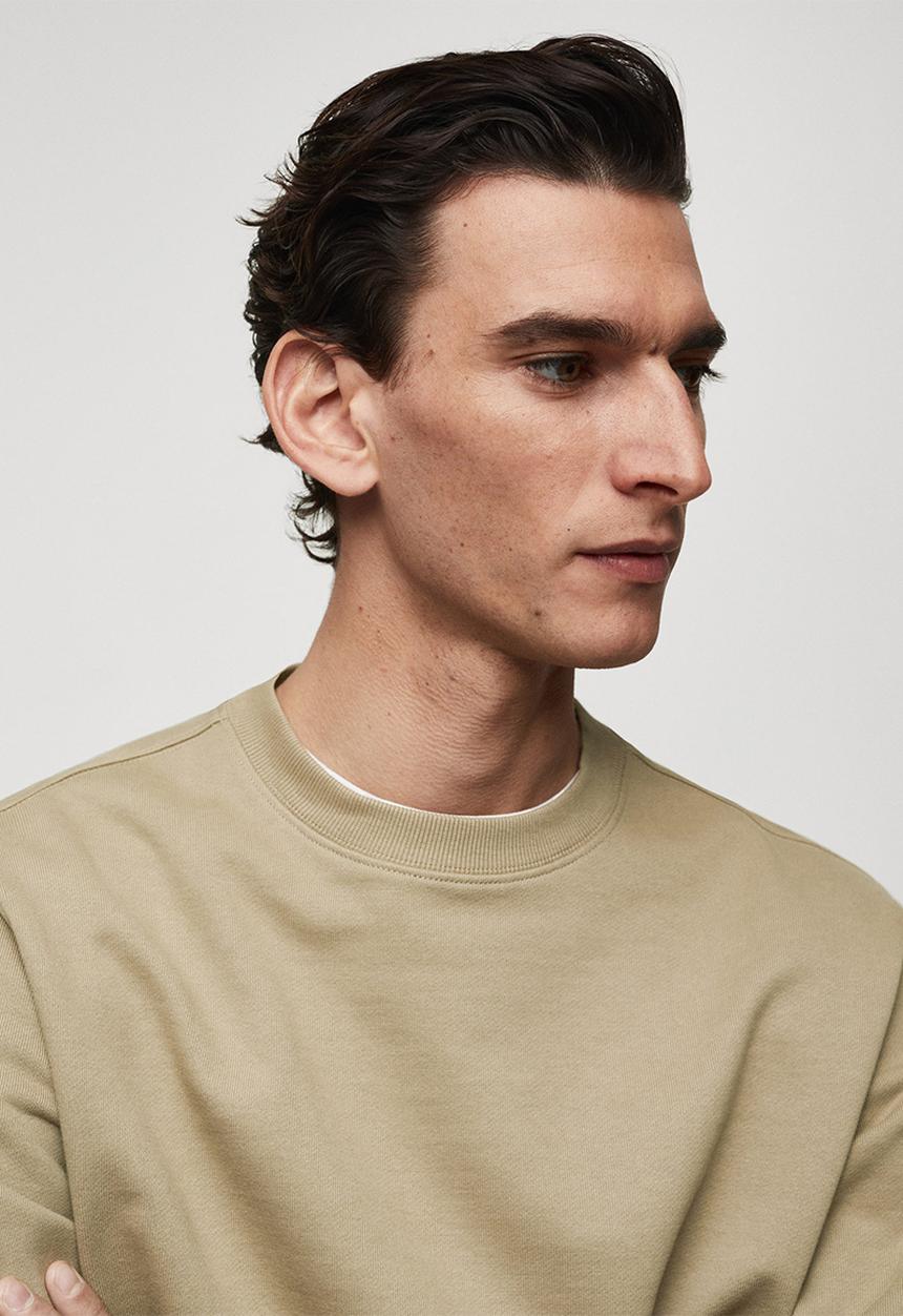 MANGO - Sweatshirt nole - sand