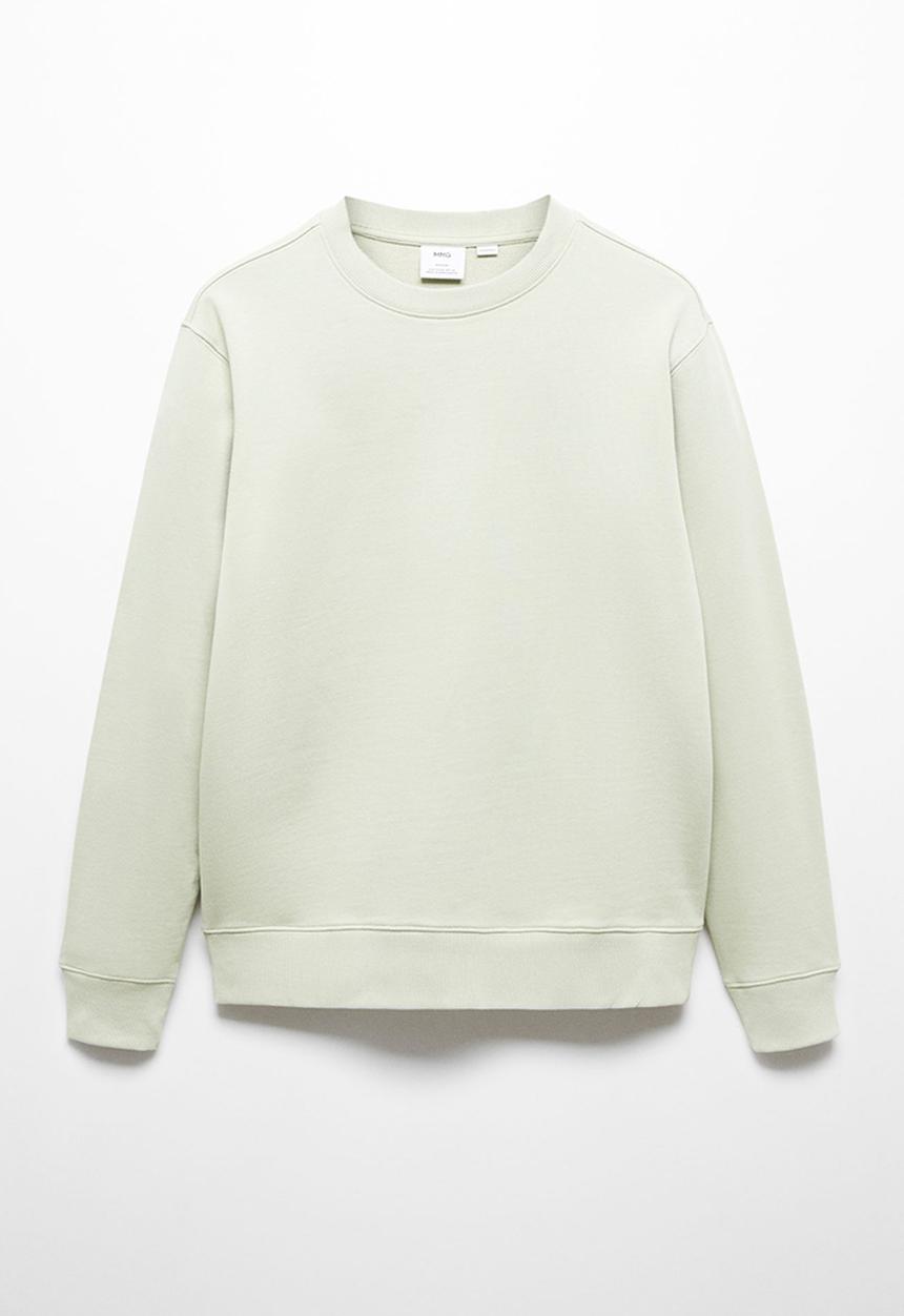 MANGO - Sweatshirt nole - pastel green