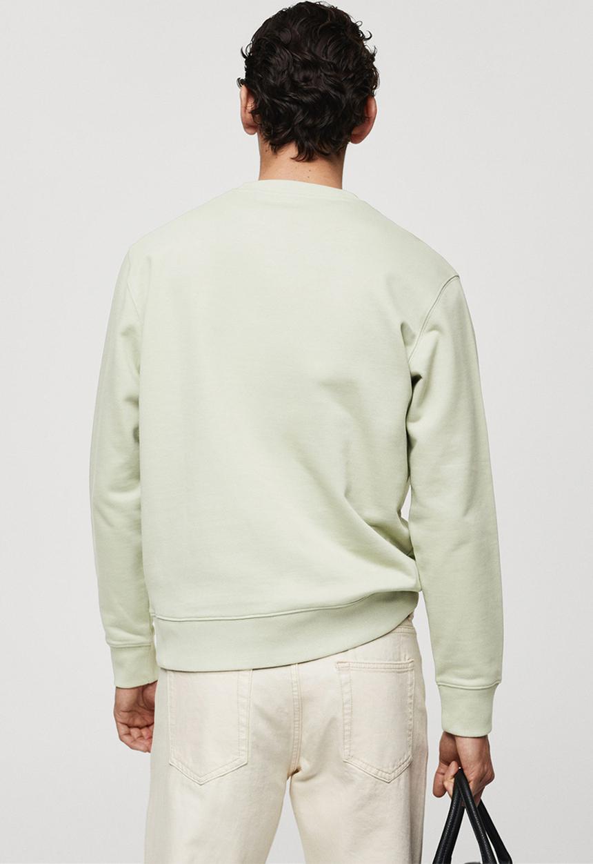 MANGO - Sweatshirt nole - pastel green