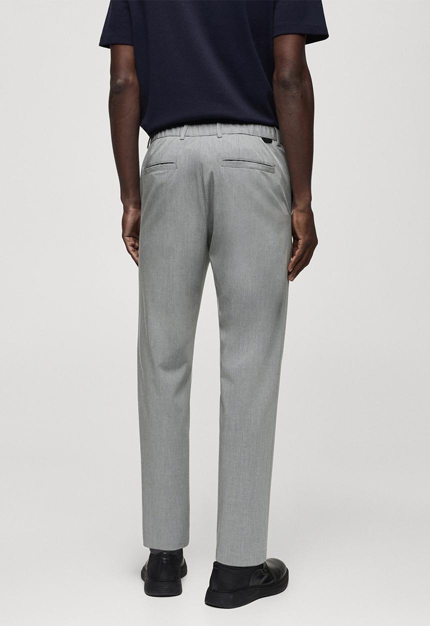 MANGO - Trousers bologna-grey