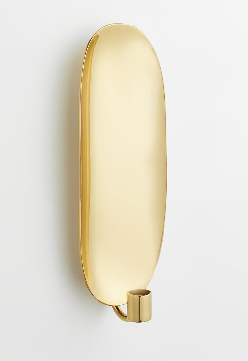 H&M - Metal sconce - gold-coloured