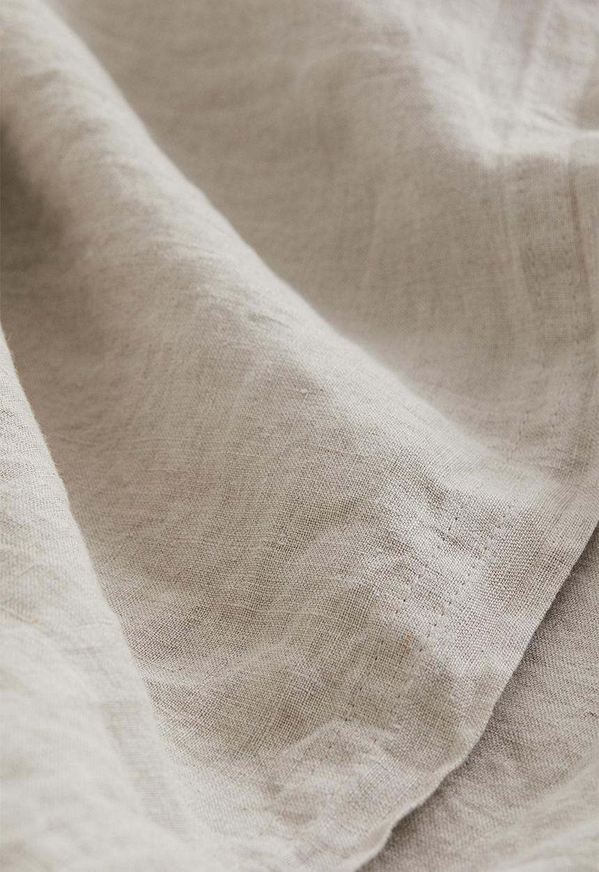 H&M - Washed linen tablecloth - beige