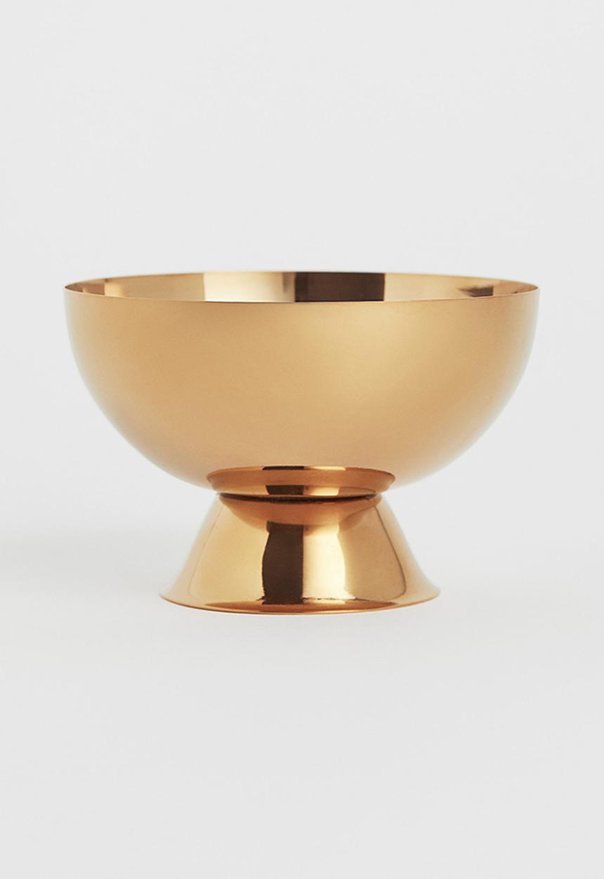 H&M - Small stainless steel bowl - gold-coloured