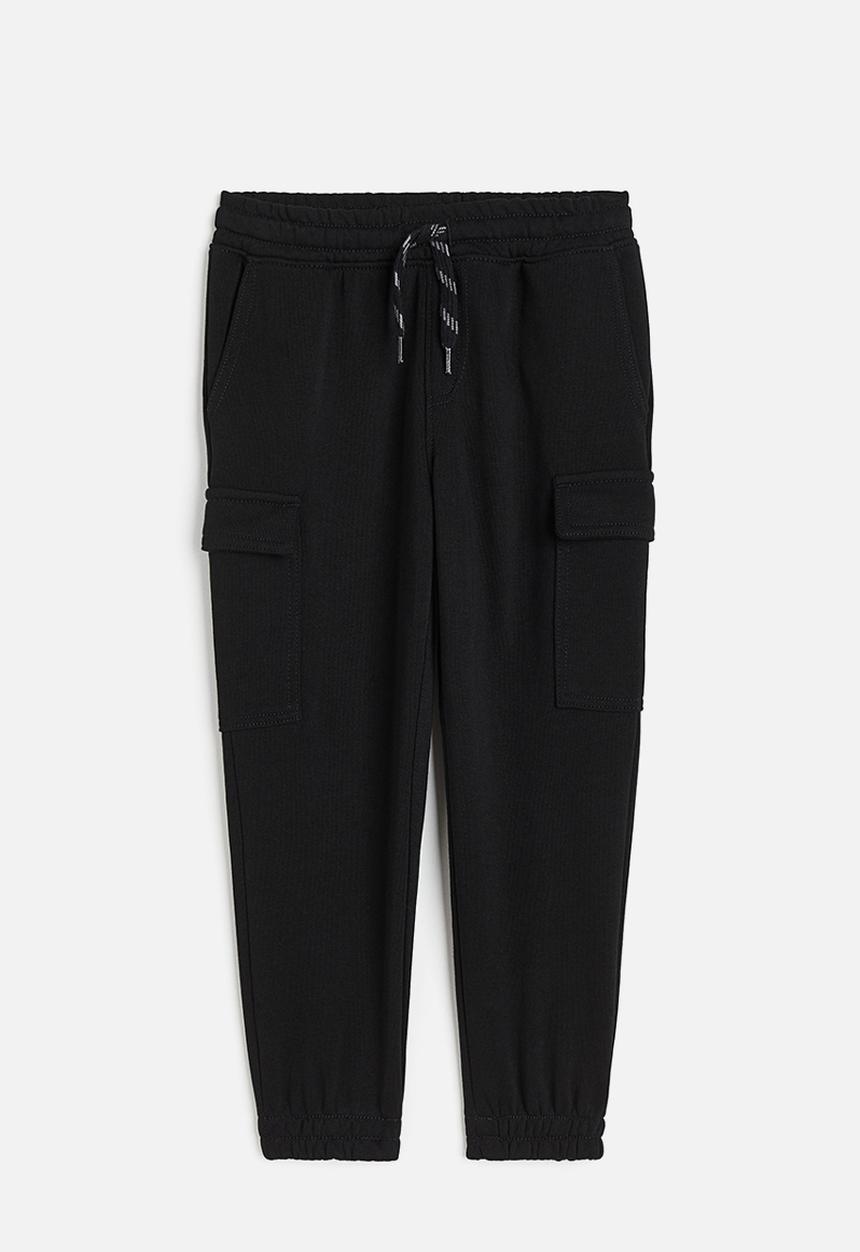 H&M - Cargo joggers - black