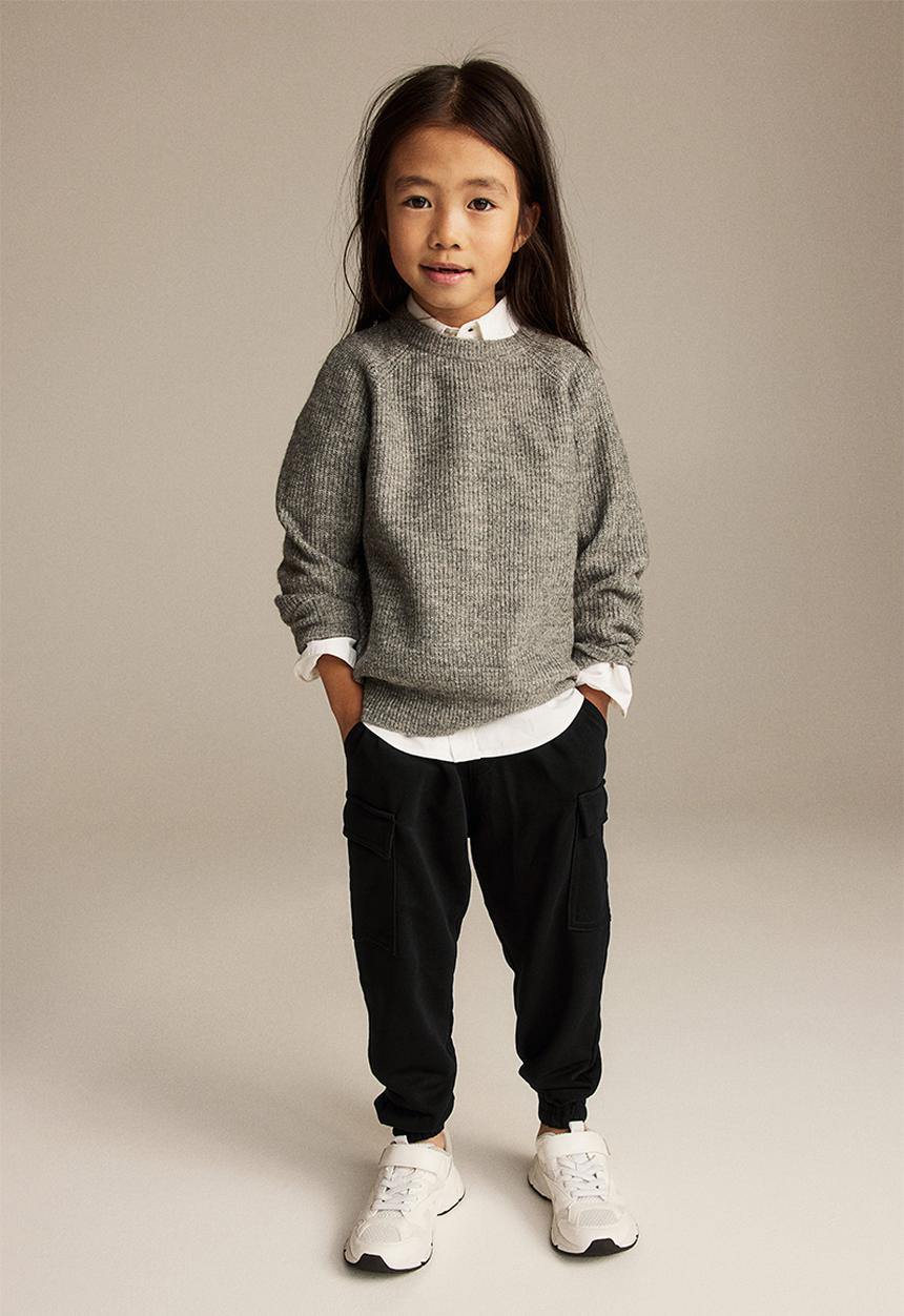 H&M - Cargo joggers - black