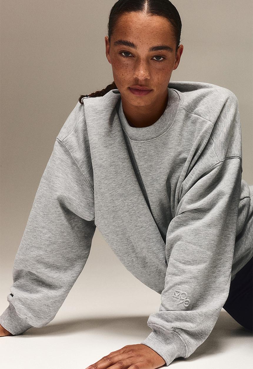 H&M - Drymove™ sports sweatshirt -  light grey marl