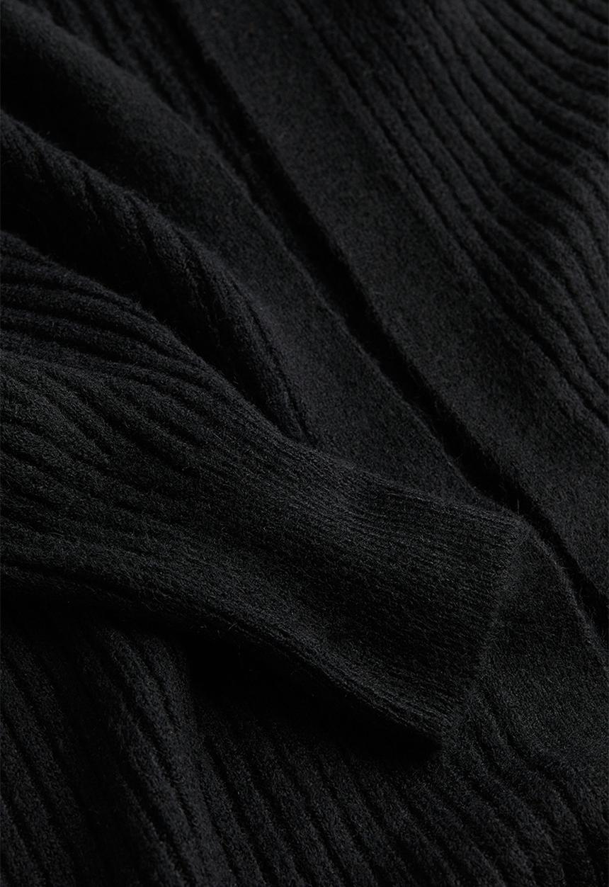 H&M - Long cardigan - black