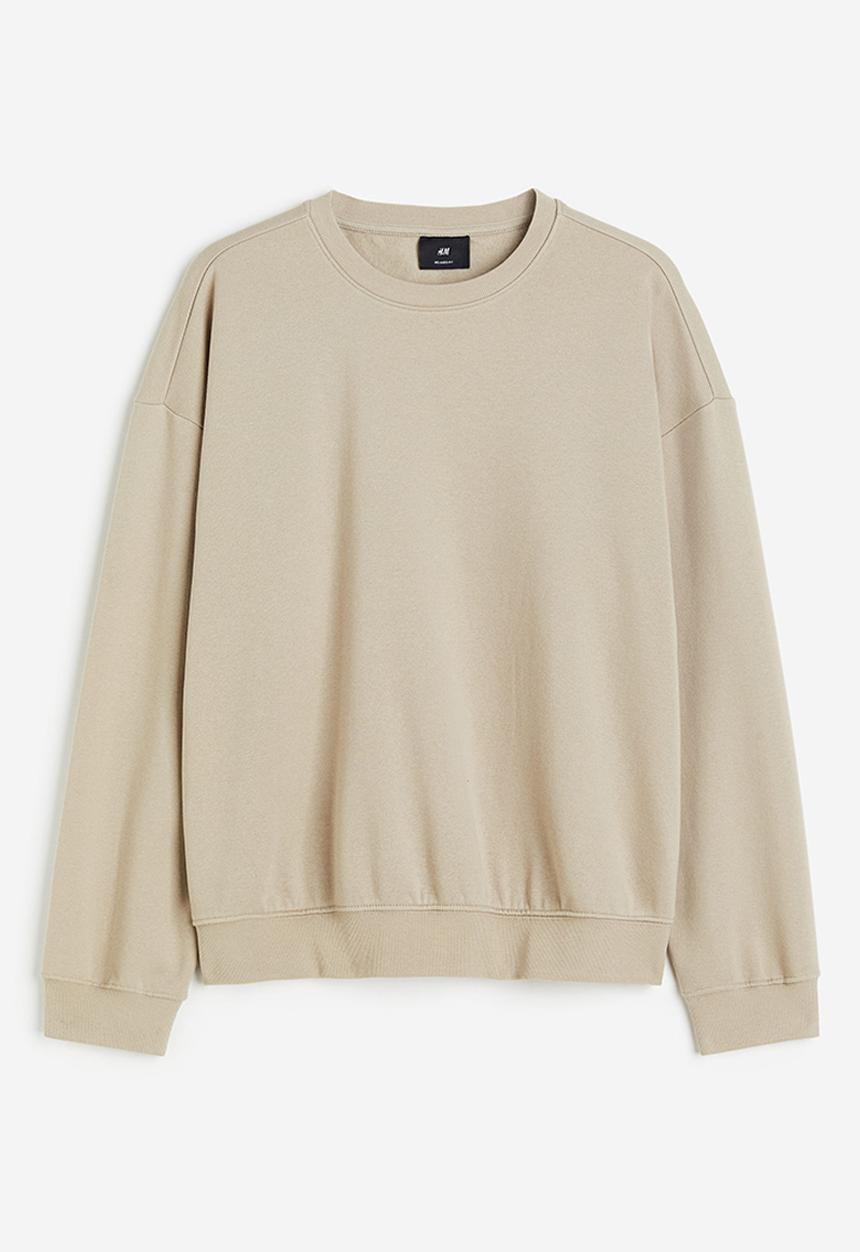 H&M - Loose fit sweatshirt - beige