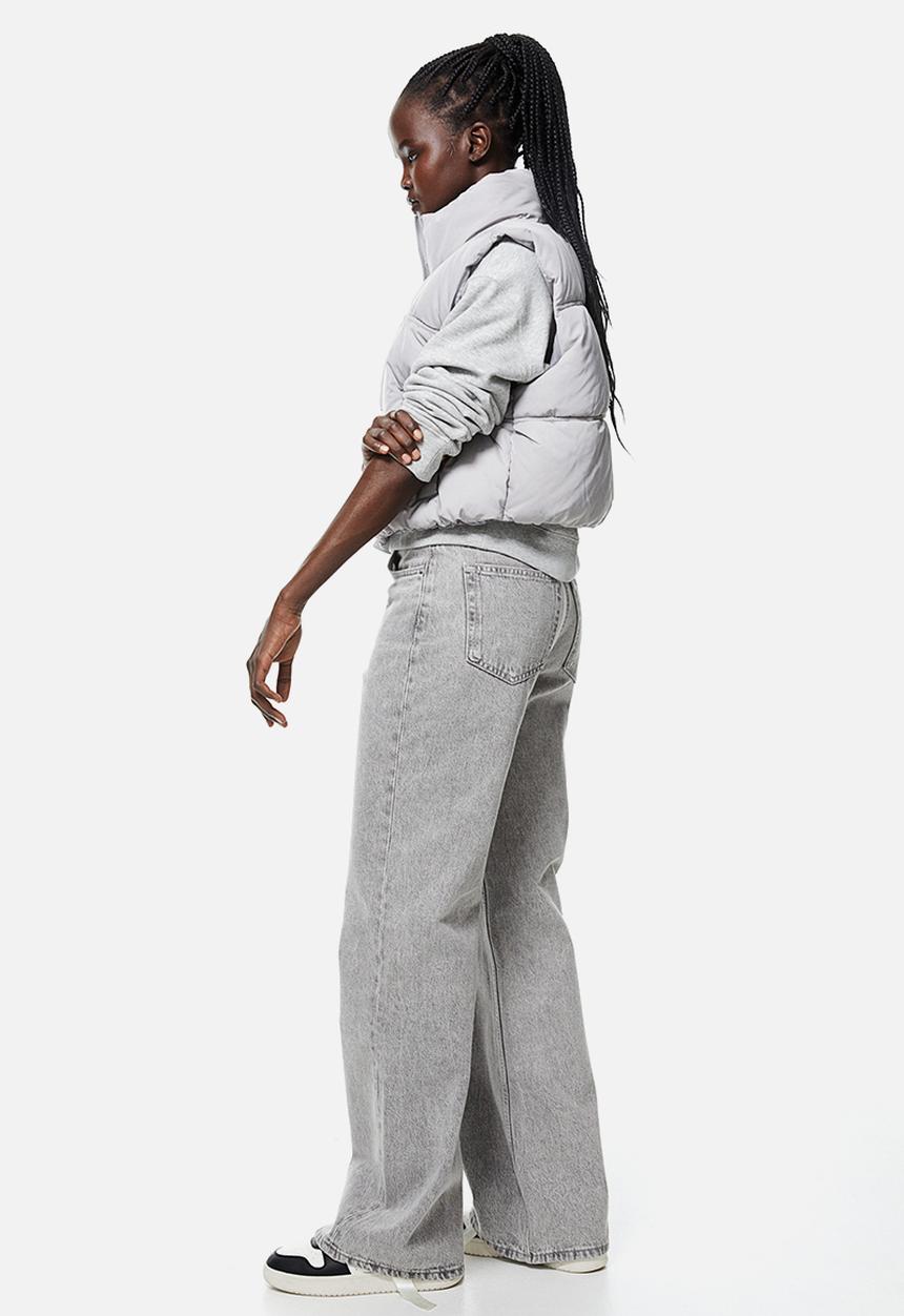 H&M - Puffer gilet - light grey