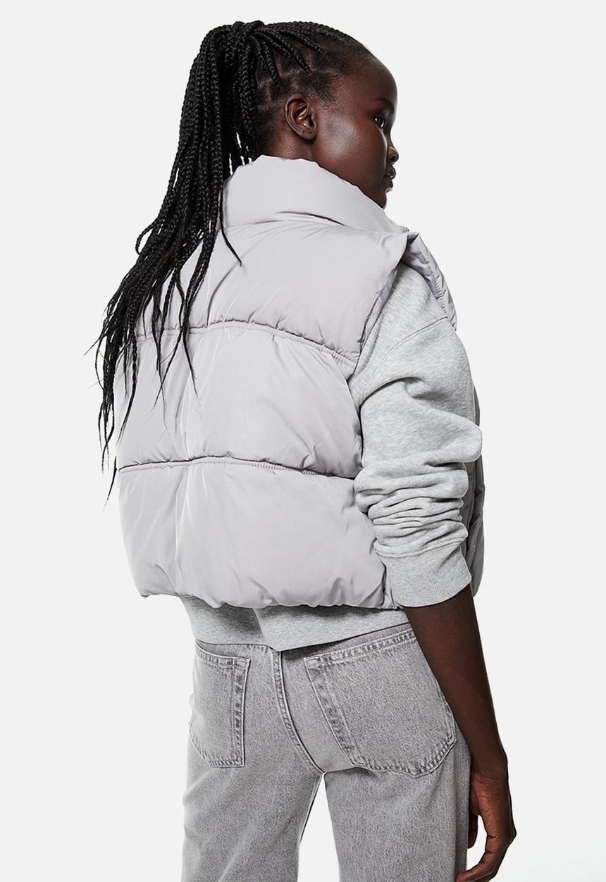 H&M - Puffer gilet - light grey