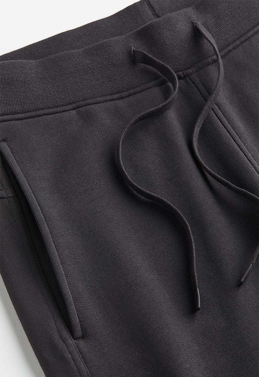 H&M - Sports cotton joggers - black