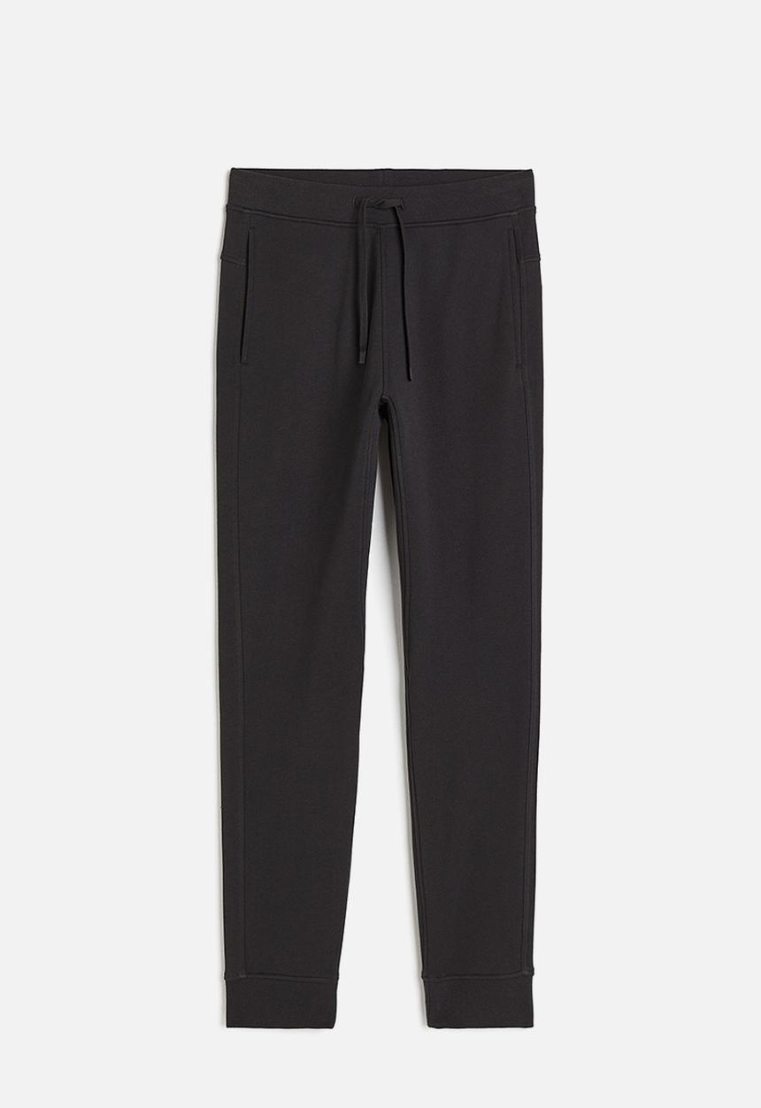 H&M - Sports cotton joggers - black