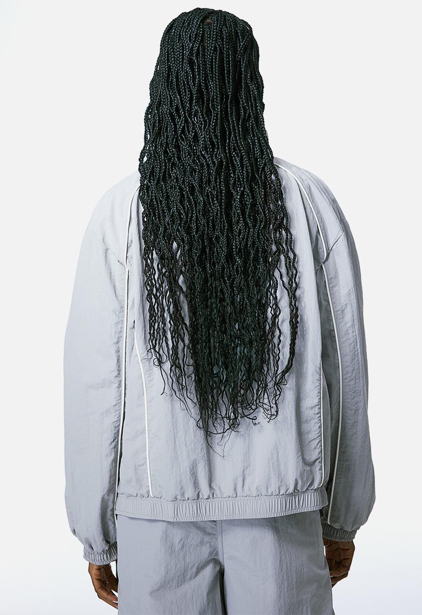 H&M - Nylon windbreaker - light grey
