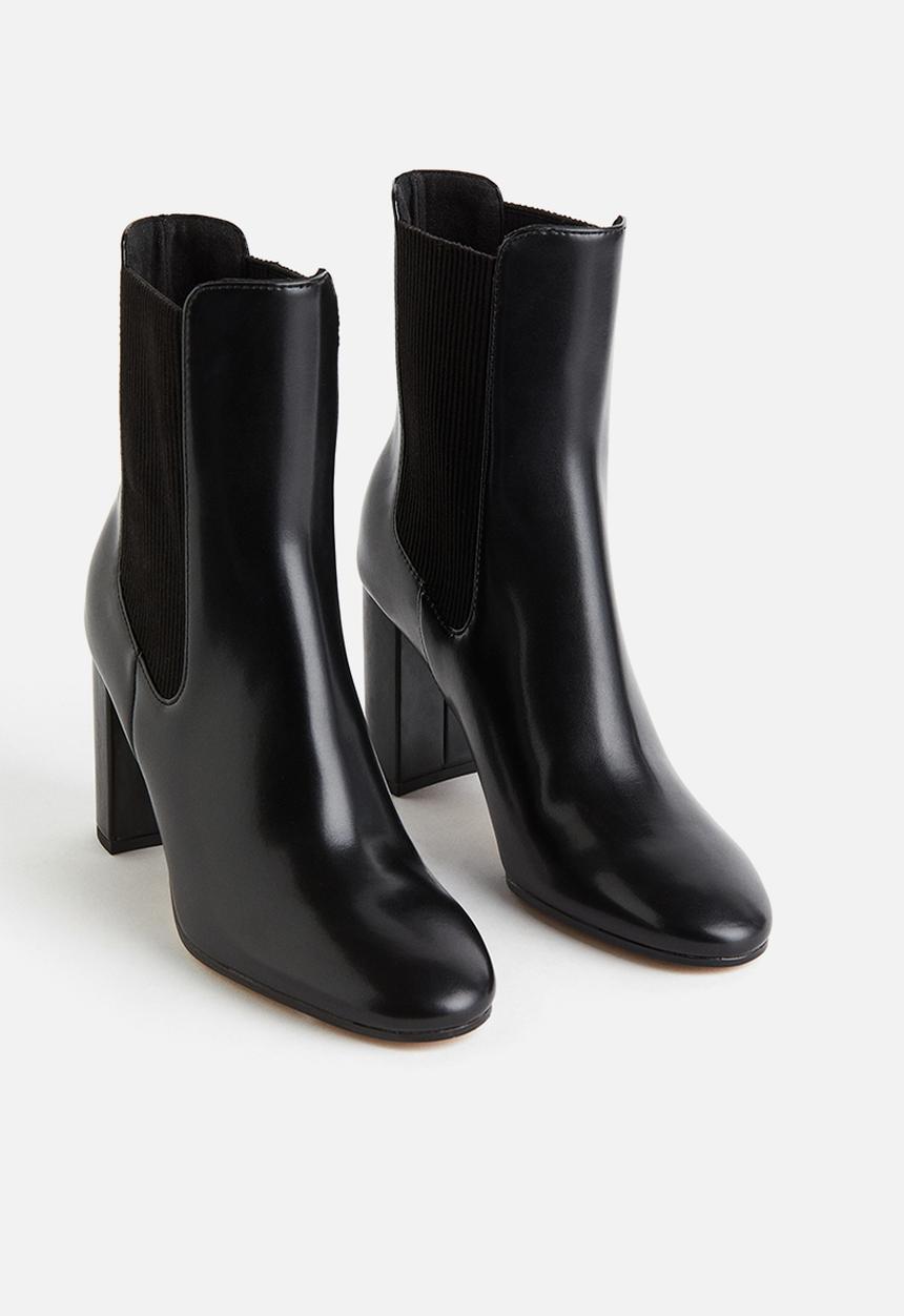H&M - Heeled chelsea boots - black