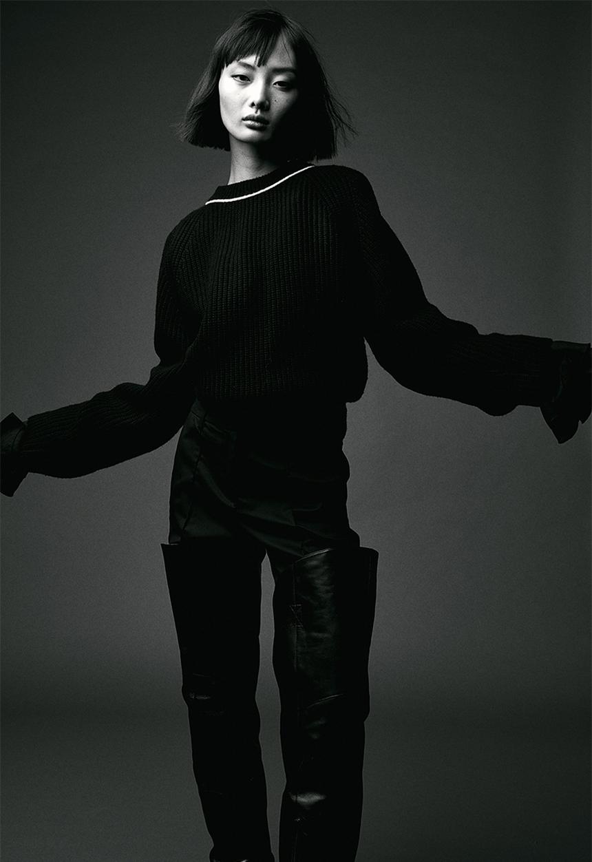 H&M - Wool-blend jumper - black