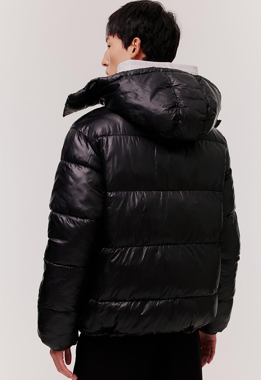 H&M - Oversized fit puffer jacket - black