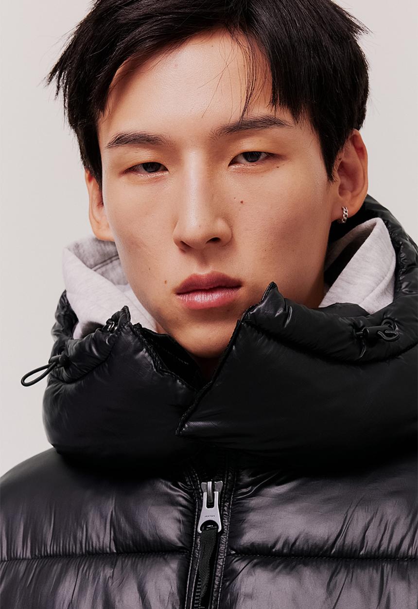 H&M - Oversized fit puffer jacket - black