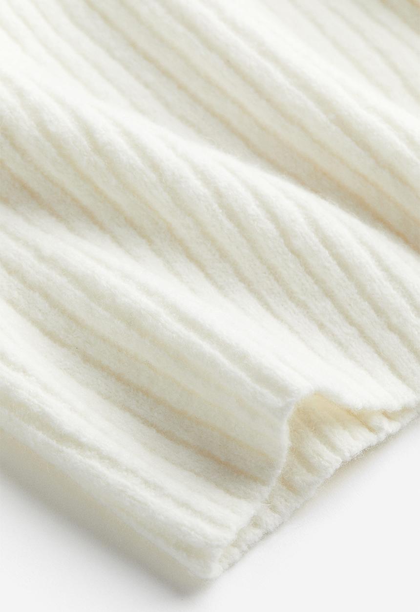 H&M - Rib-knit jumper - white