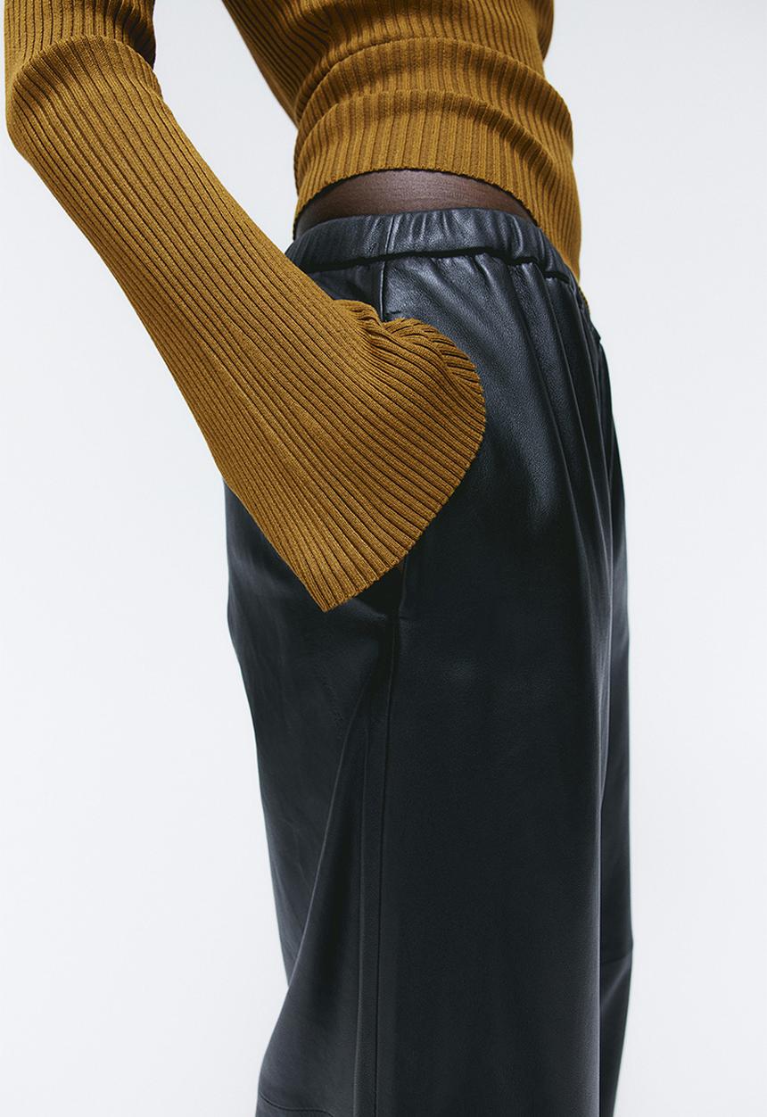 H&M - Rib-knit jumper - ochre