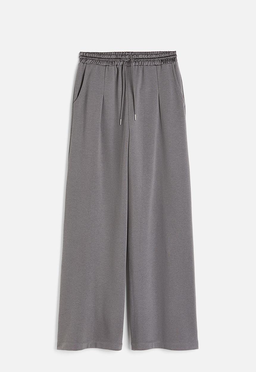 H&M - Pleat-detail joggers - dark grey