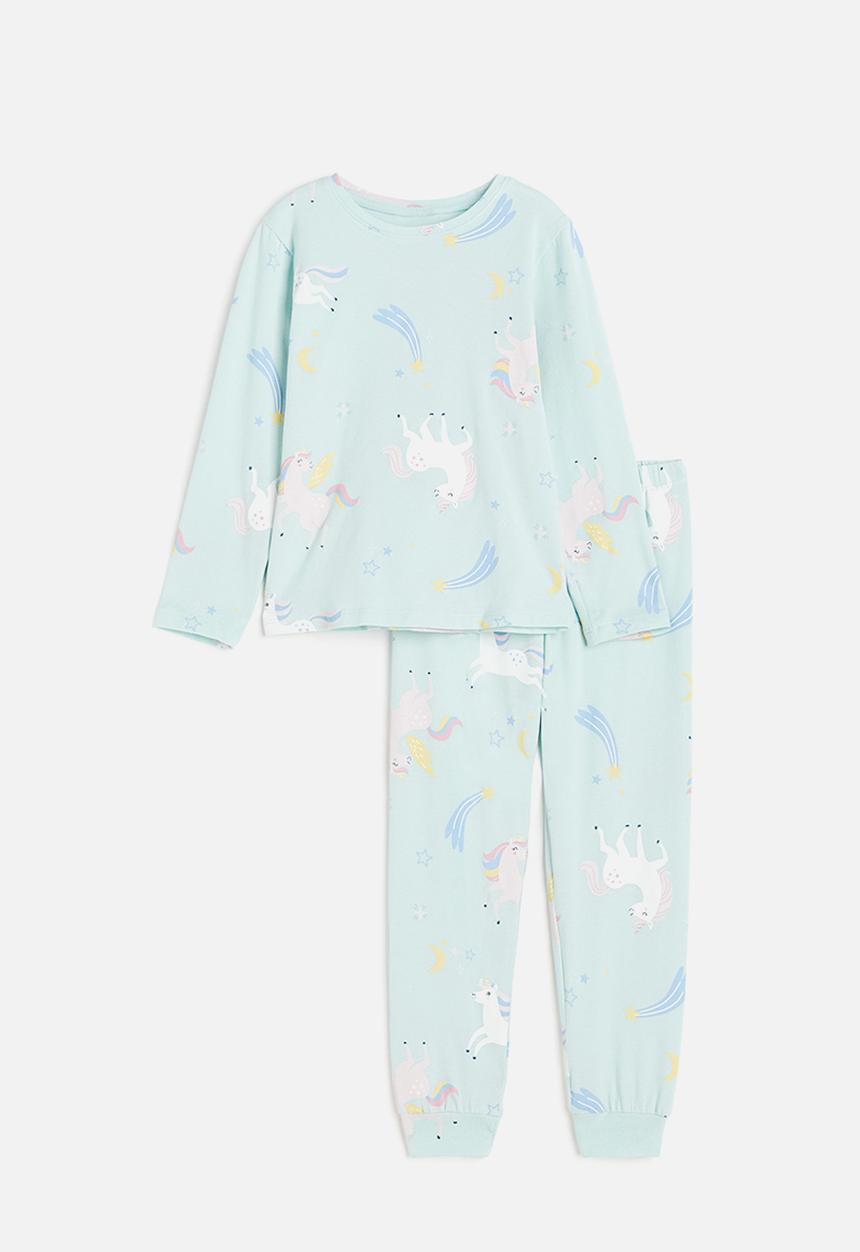 H&M - Printed pyjamas - turquoise