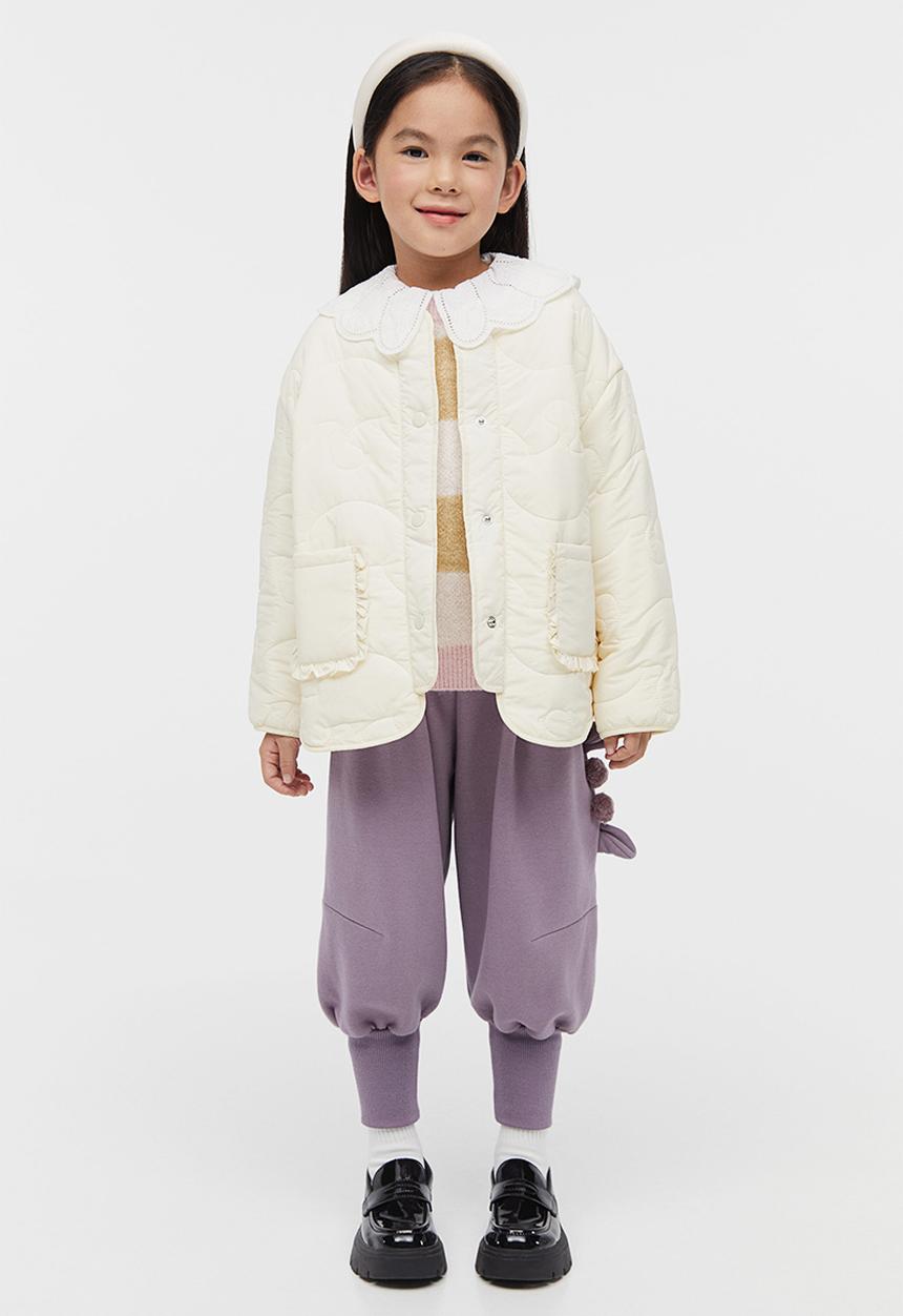 H&M - Quilted coat - white