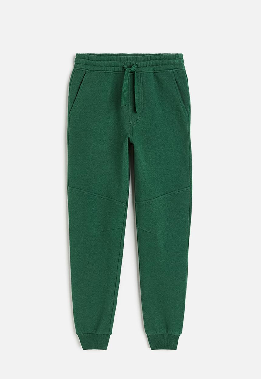 H&M - Cotton-blend joggers - green