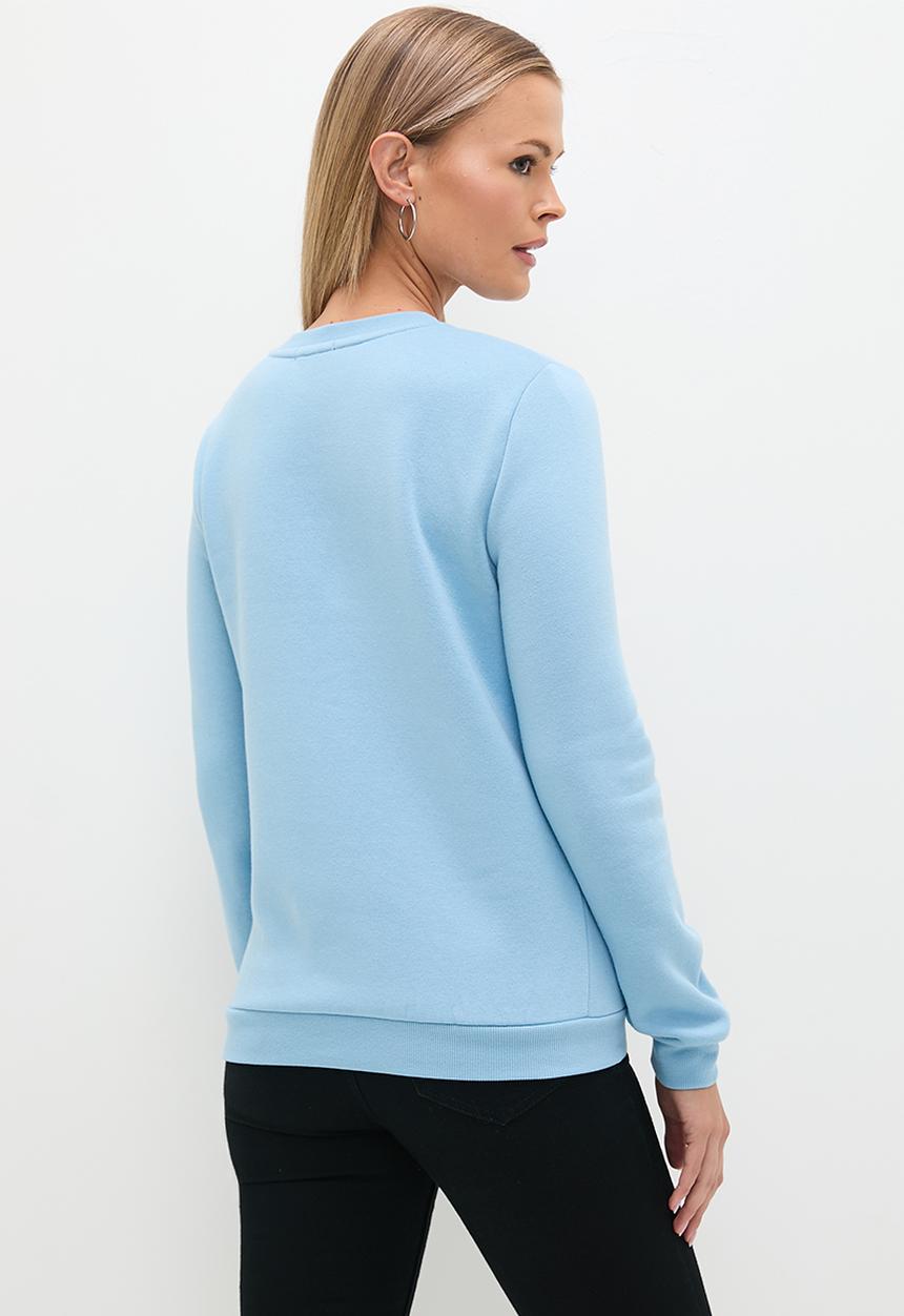 SISSY BOY - Aksi: Basic Embossed Logo Sweat Top - Blue