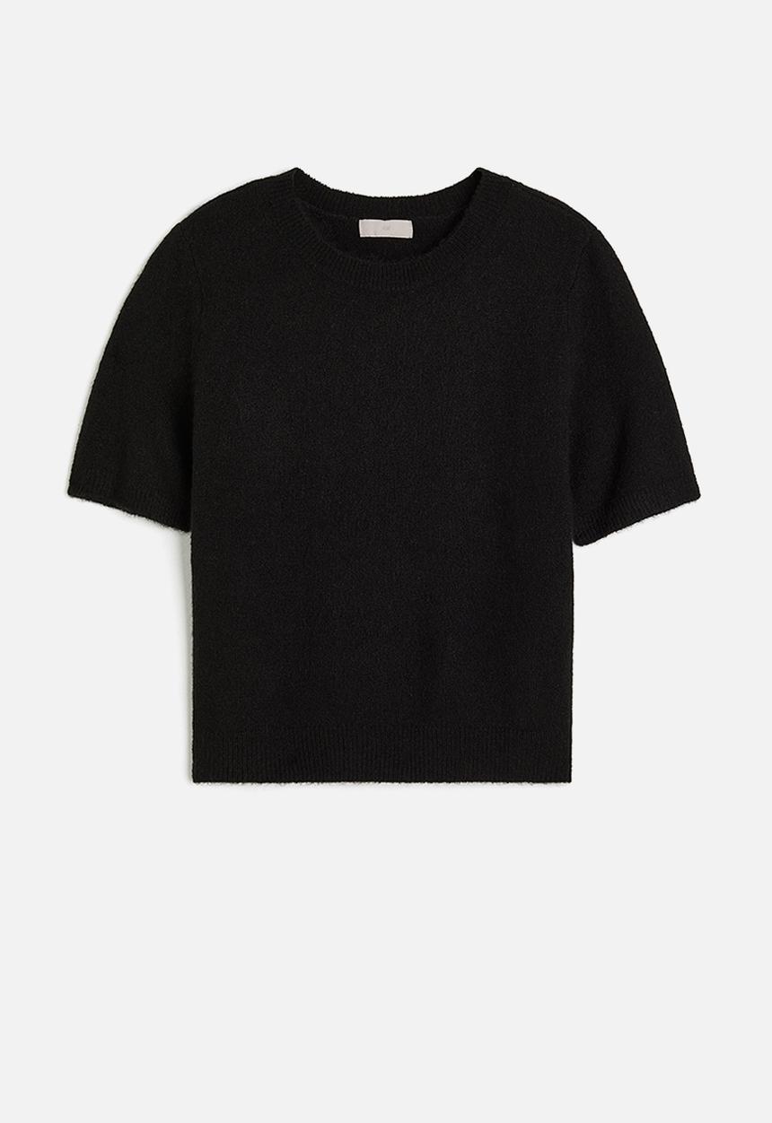 H&M - Fine-knit jumper - black
