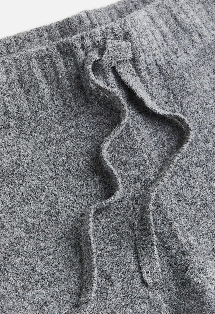 H&M - Fine-knit joggers - grey