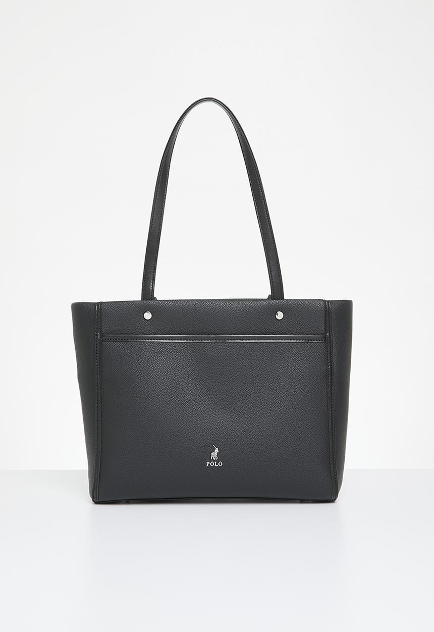 POLO - Lyon medium tote bag-black