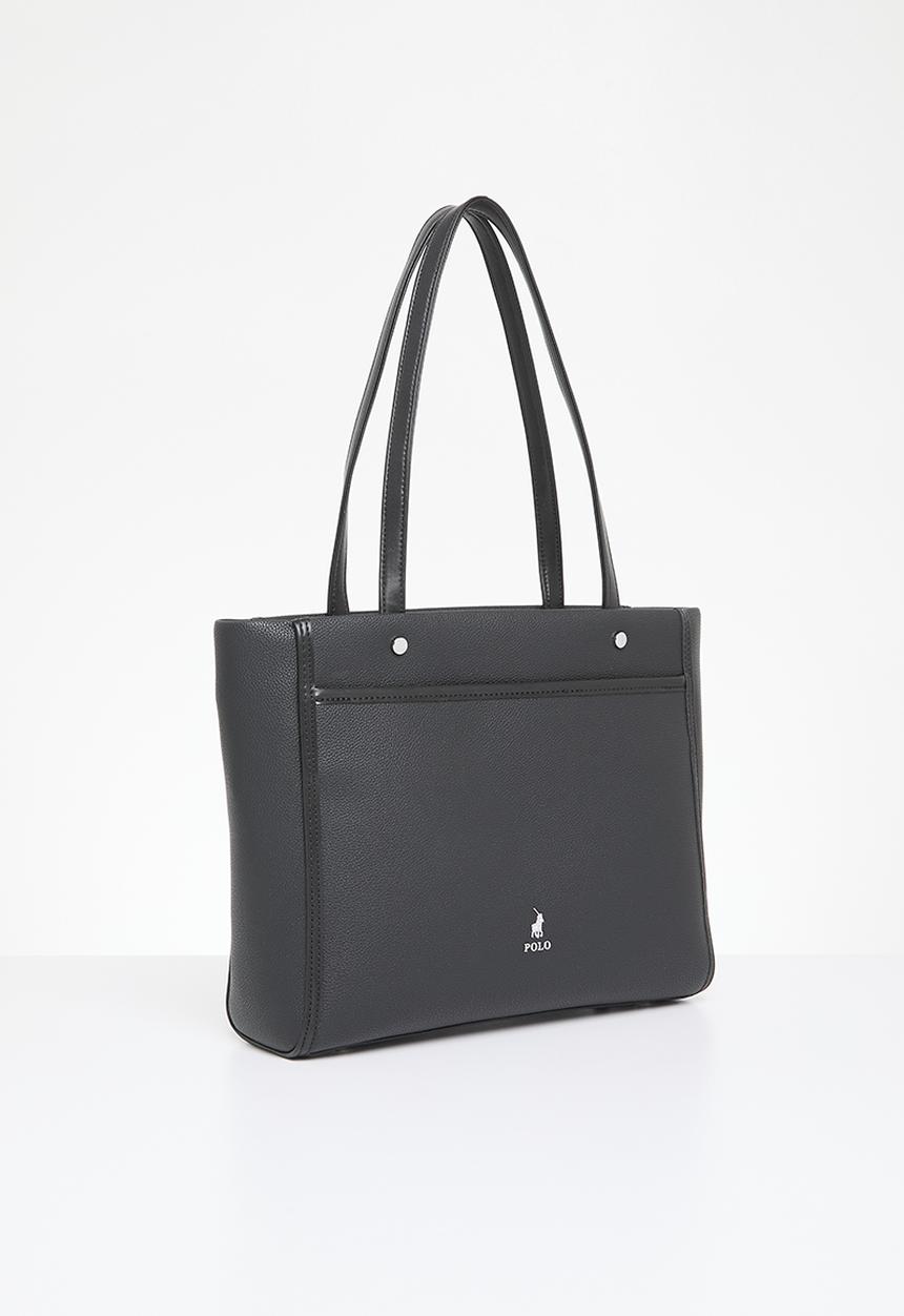 POLO - Lyon medium tote bag-black