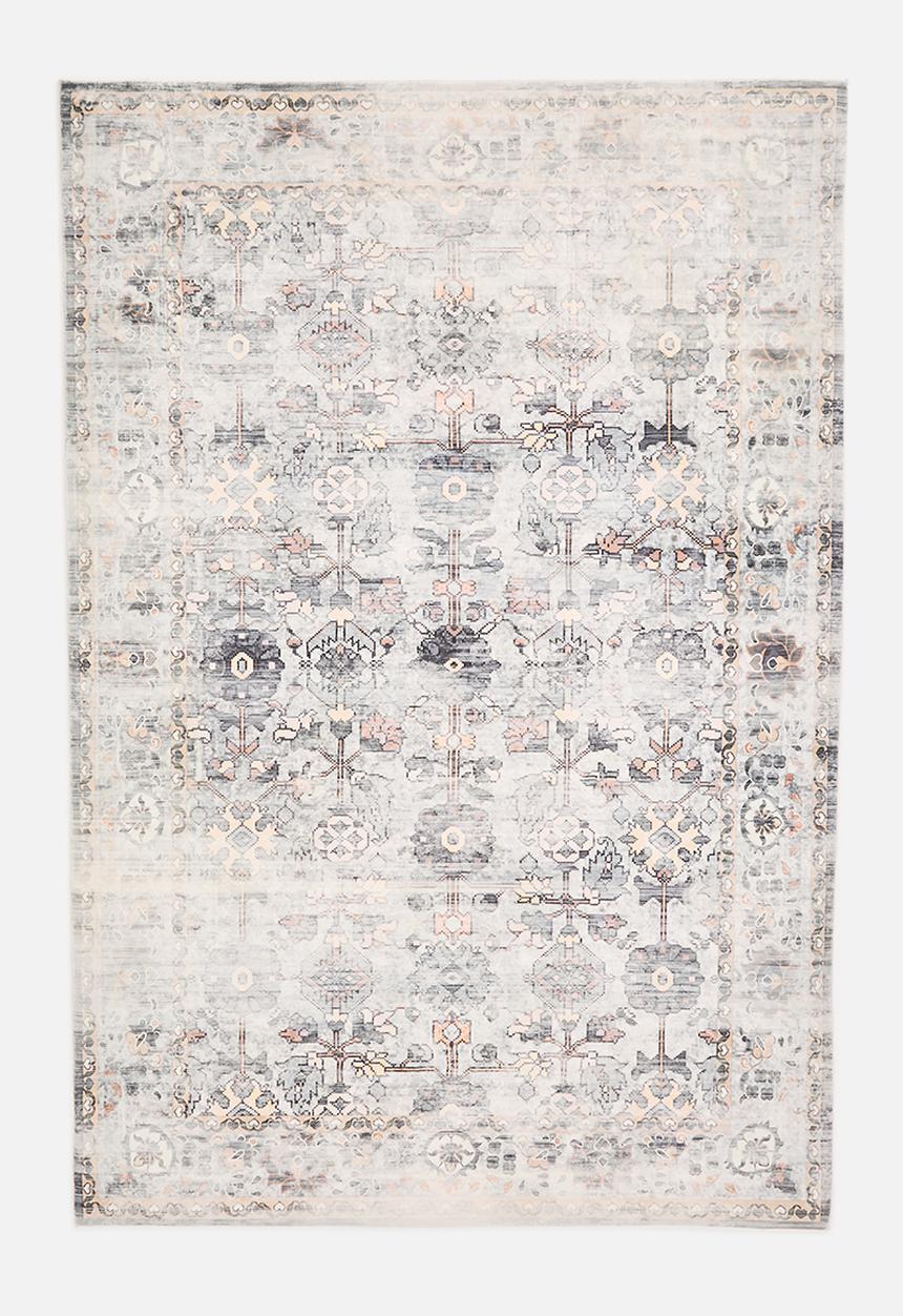 Sixth Floor - Distressed Floral Antique Plush Rug