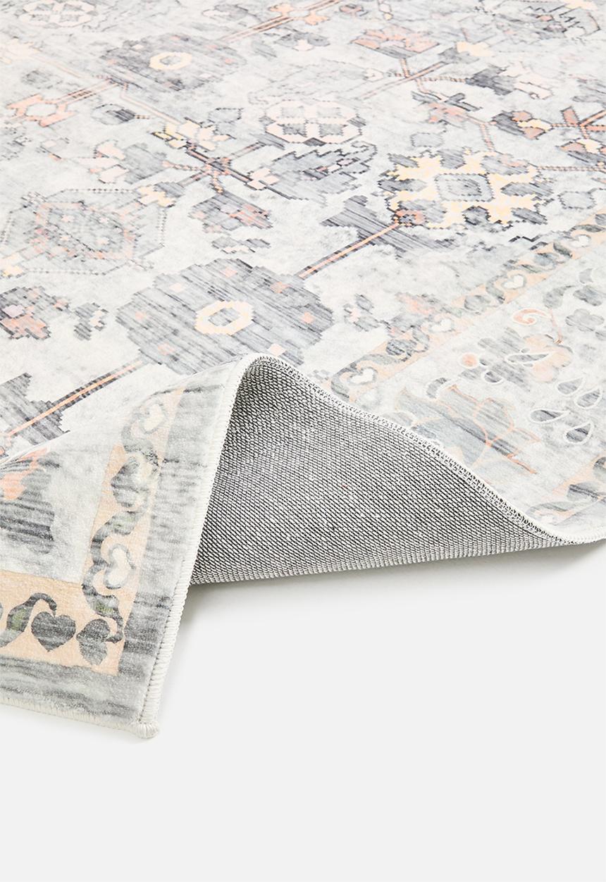 Sixth Floor - Distressed Floral Antique Plush Rug